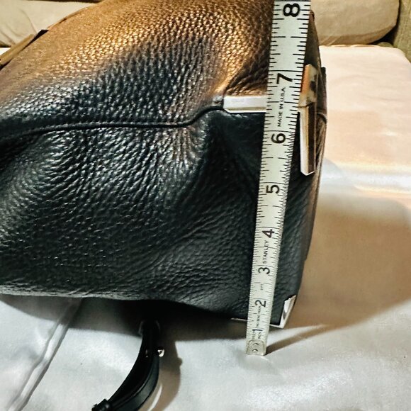 Brand New! Alexander Wang Prisma Skeletal Black Pebbled Leather Backpack (NWT)